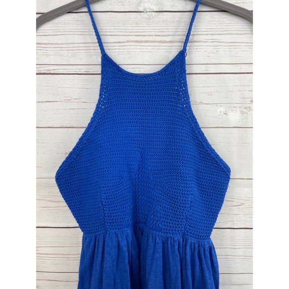 Free People Road Trip Crochet Tank Top Medium - Picture 2 of 4